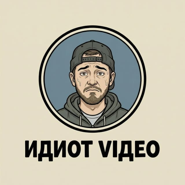 Создай фото профиля для аккаунта инстаграм под названием идиот видео