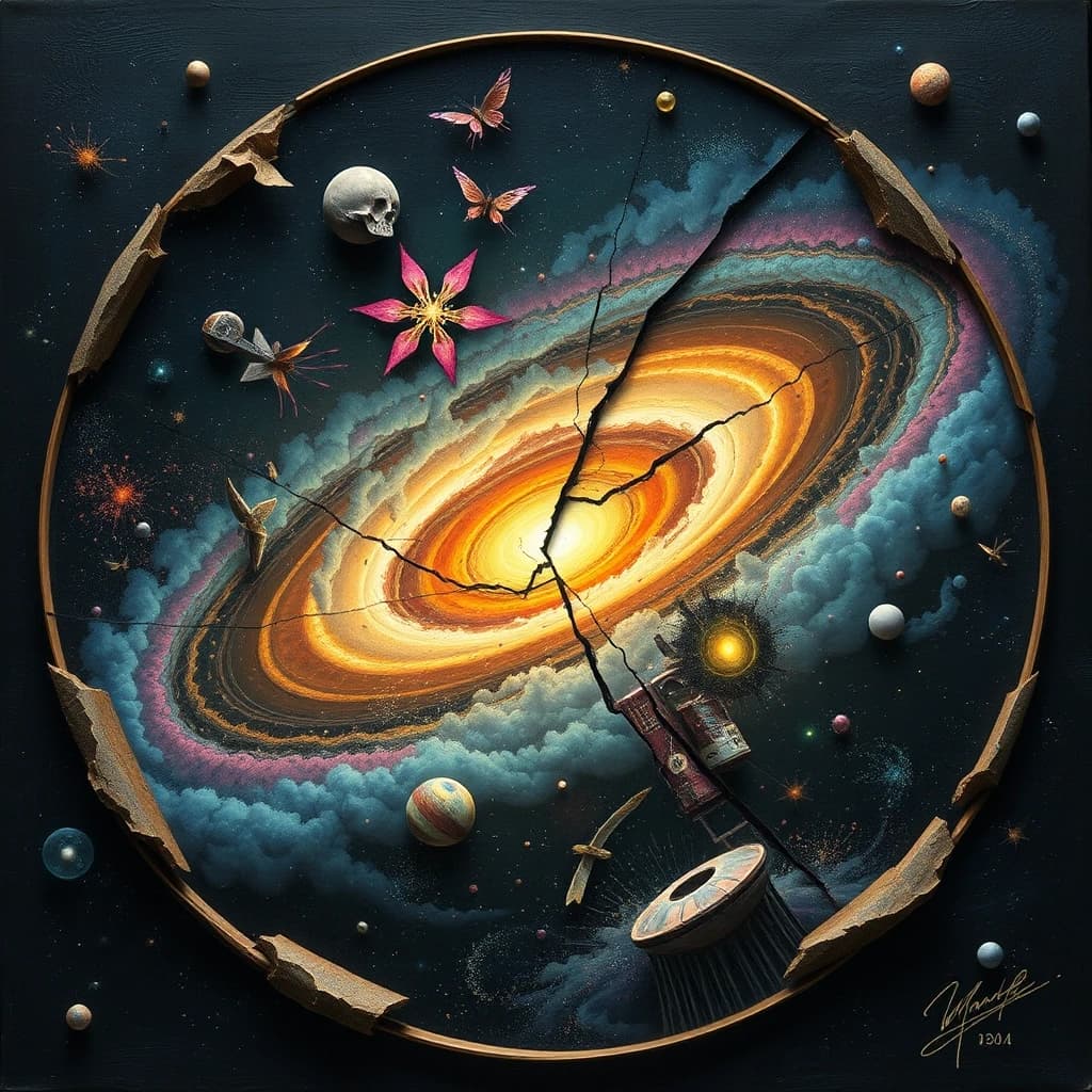 Broken cosmos