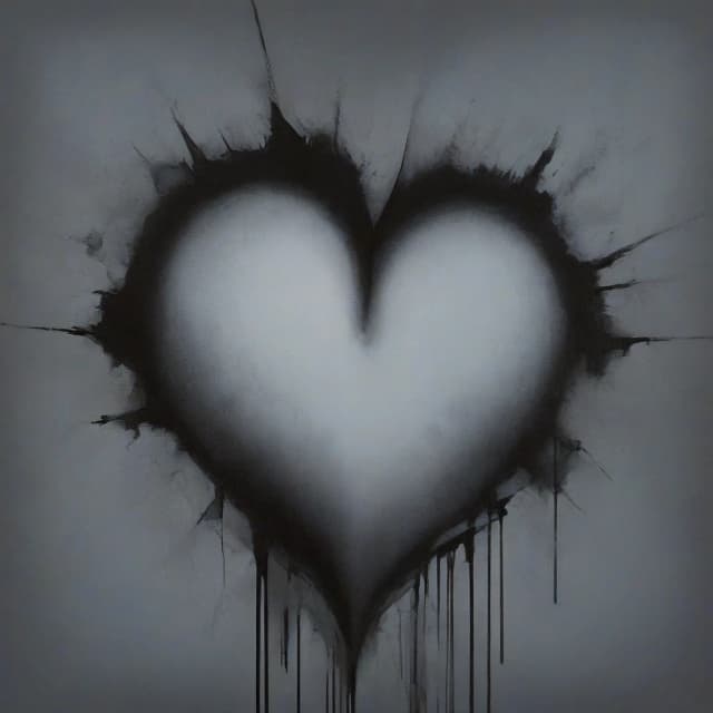 just abstract picture grey or dark and monotone maybe come hertbeat