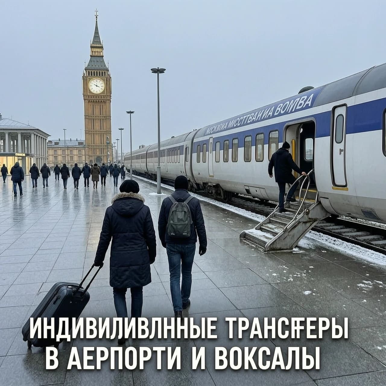 Создать. Видеоролик. На тему. Индивидуальные. Трансферы. В аэропорты. И вокзалы. Москвы.