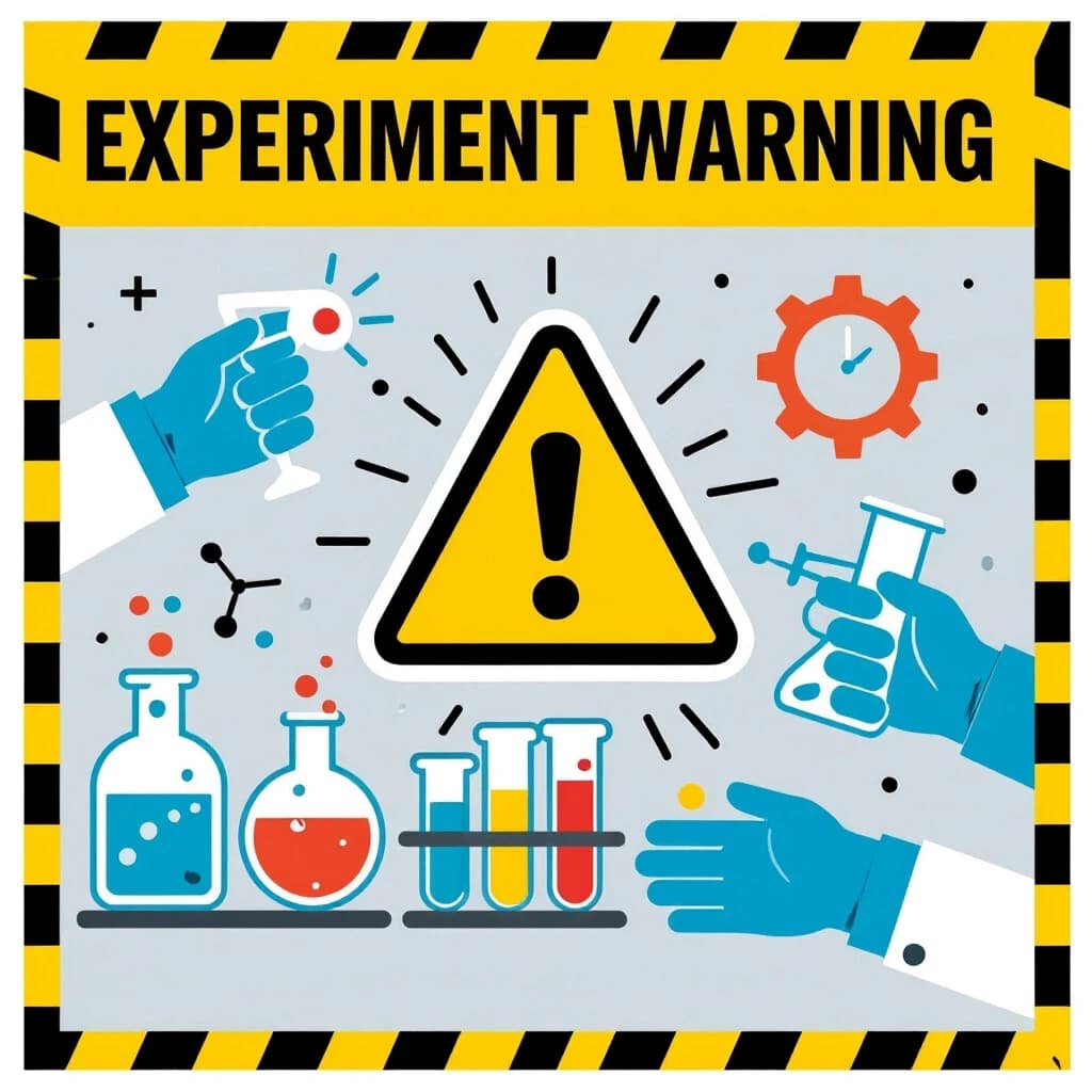 experement warning
