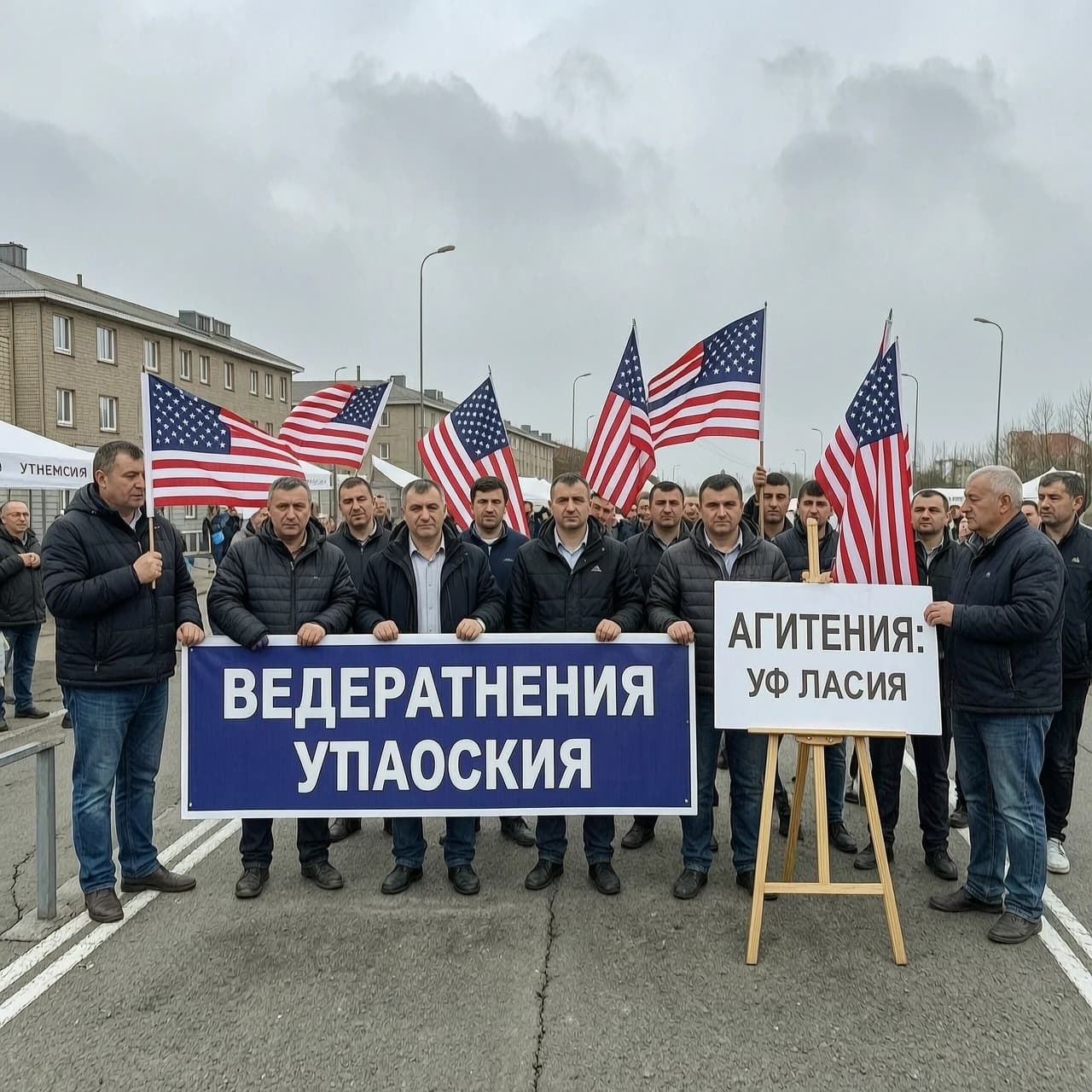На избирательном участке произошла внештатная ситуация.На участке ведётся агитация