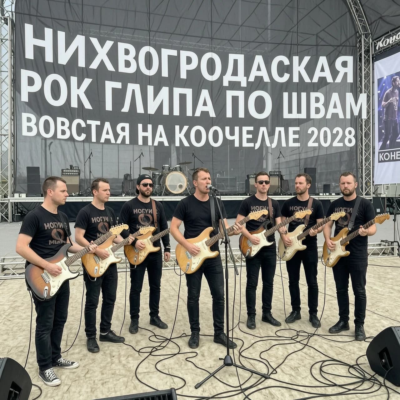 нижегородская рок группа по швам выступает на коачелле 2028