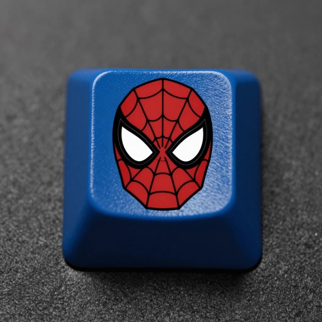 spider-man head keycap