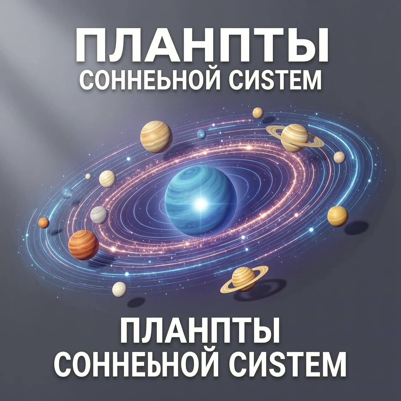 Создай видео рилс на тему "Планпты Солнечной системы"