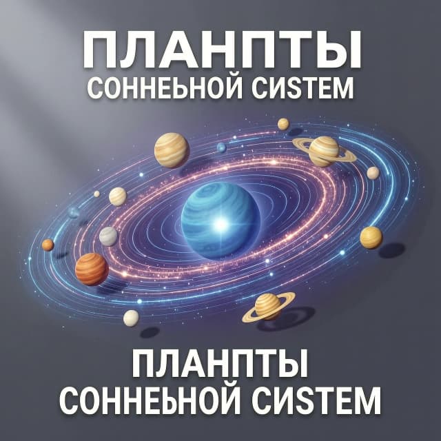 Создай видео рилс на тему "Планпты Солнечной системы"
