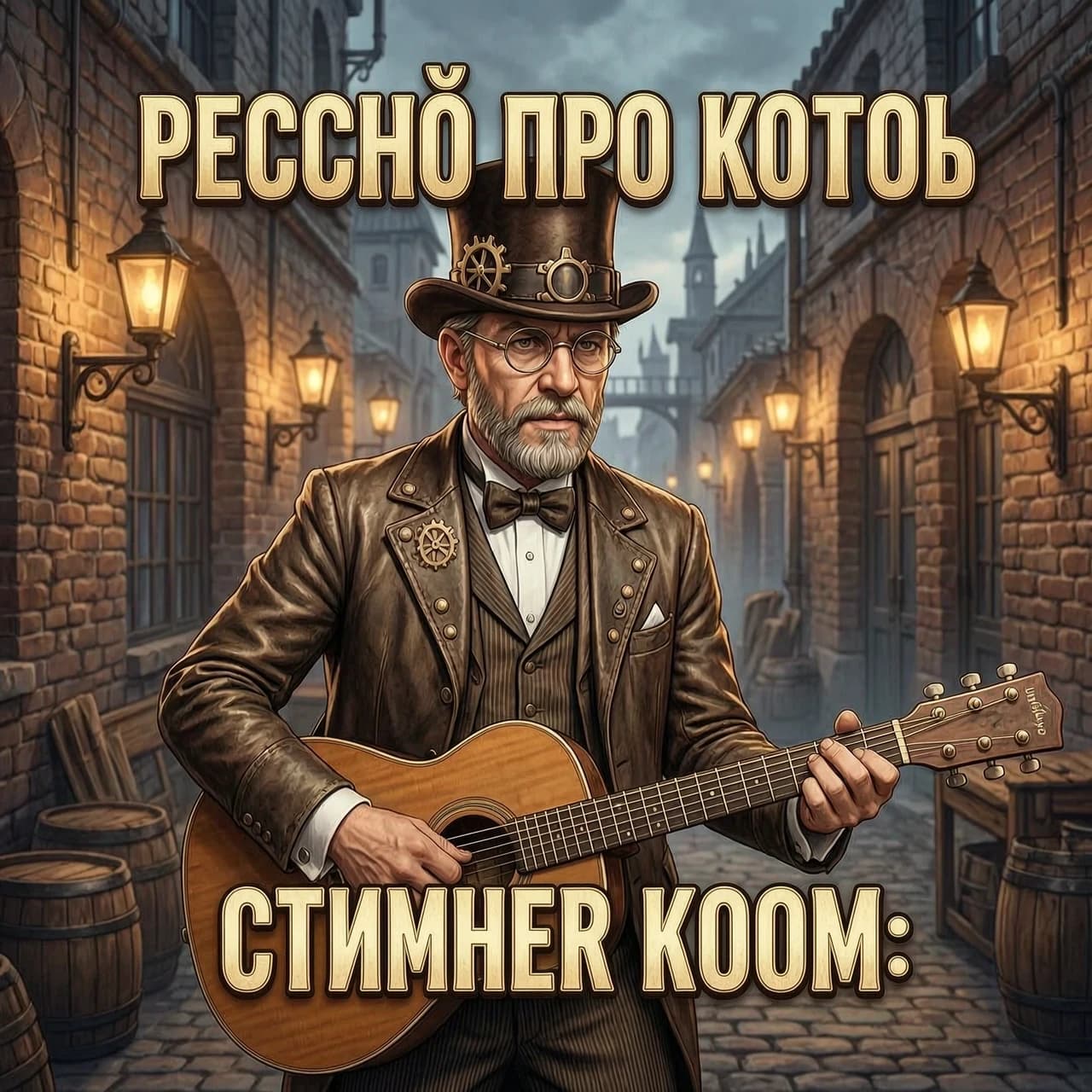 Песню про город в стиле стимпанк и озвучка голосом моим