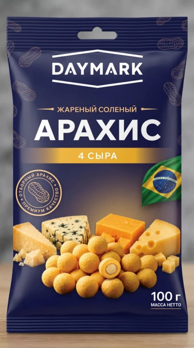 сформируй из макета этикетки готовый вид упаковки, упаковка прямоугольна, вытянутая по вертикали, шов сверху и снизу тип "запайка", убрать перфорацию отрыва