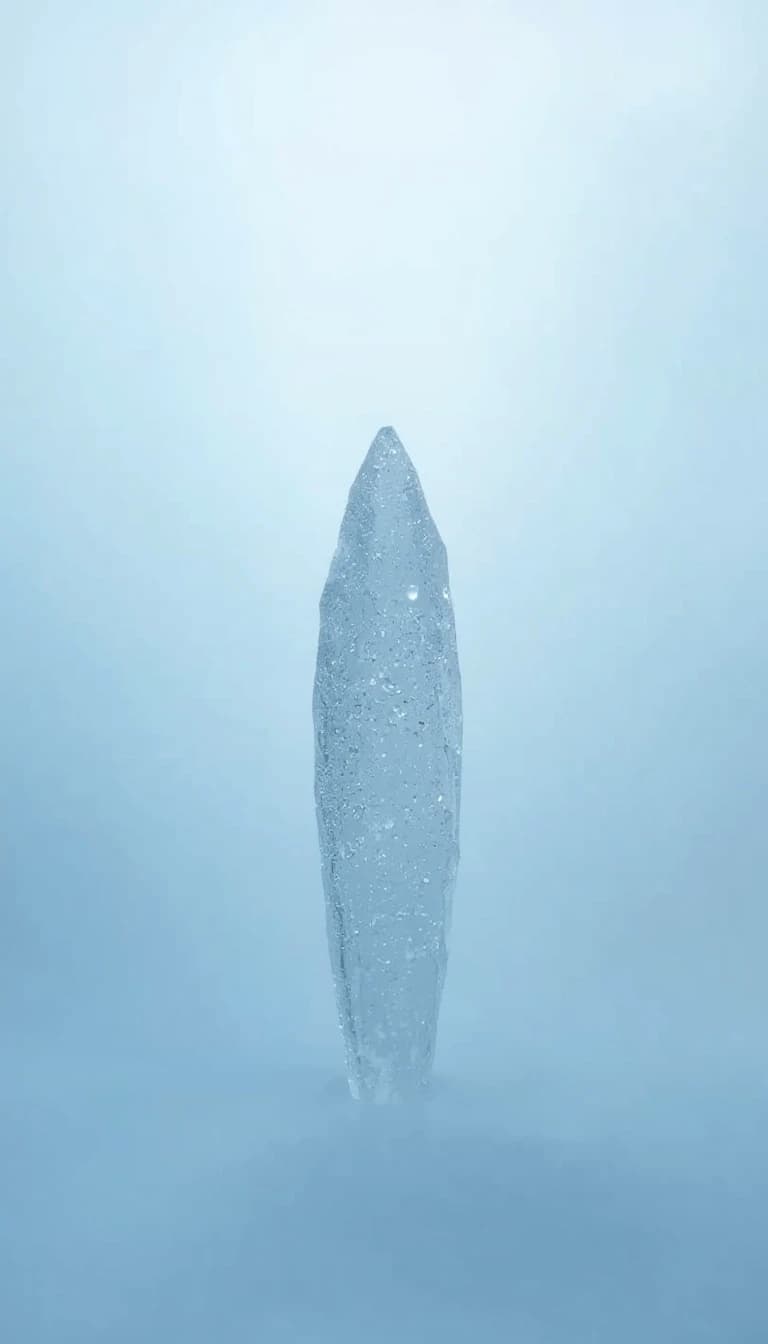 застывшая в абсолютной тишине. A fantasy disproportionately sized and asymmetrically positioned little high detail. soft background