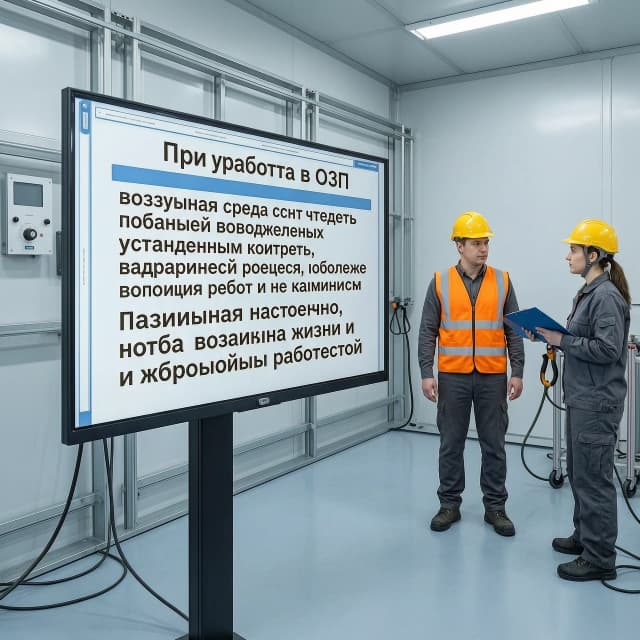 При работе в ОЗП воздушная среда считается безопасной только тогда, когда ее параметры подтверждены установленным контролем, поддерживаются в процессе выполнения работ и не изменились настолько, чтобы возникла угроза жизни и здоровью работников.