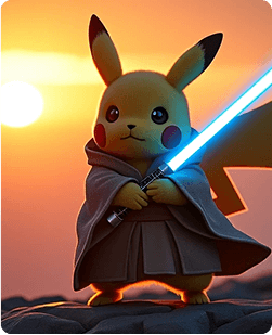 jedi pikachu