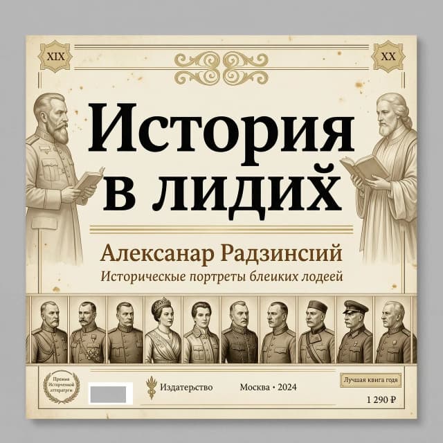 нейтральный фон. книги радзинского. заголовок история в лицах