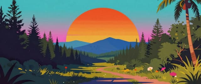 пейзаж природы арт life is strange хлоя прайс ретро рейв стиль